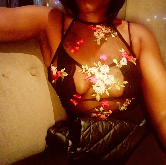 Floral body suit - Picture 2 of 2